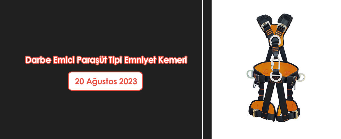  Darbe Emici Paraşüt Tipi Emniyet Kemeri 