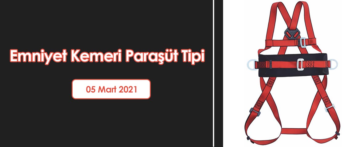  Emniyet Kemeri Paraşüt Tipi 