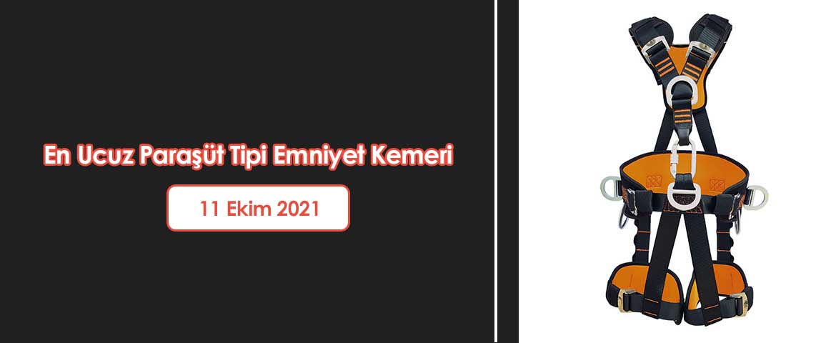  En Ucuz Paraşüt Tipi Emniyet Kemeri 