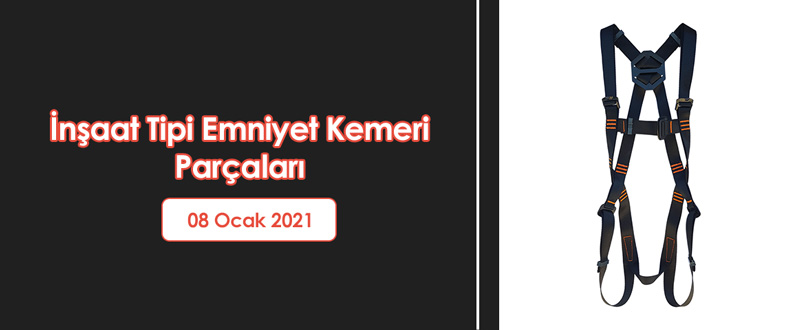  İnşaat Tipi Emniyet Kemeri Parçaları 