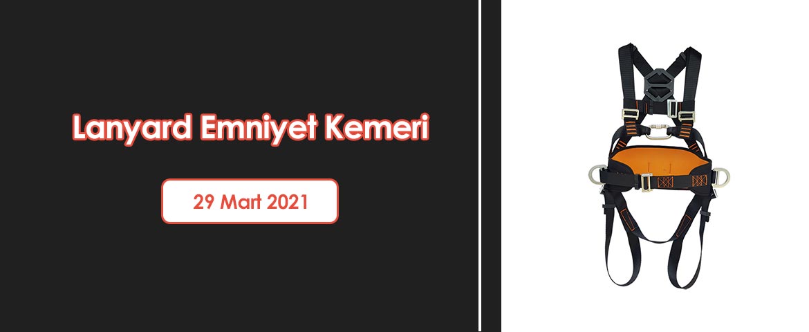  Lanyard Emniyet Kemeri 