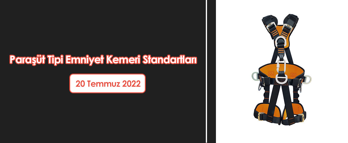  Paraşüt Tipi Emniyet Kemeri Standartları 