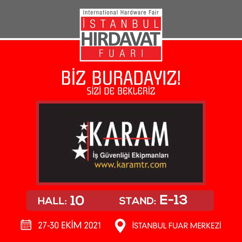27 - 30 EKİM 5. ULUSLAR ARASI İSTANBUL HIRDAVAT FUARI İSTANBUL FUAR MERKEZİ YEŞİLKÖY