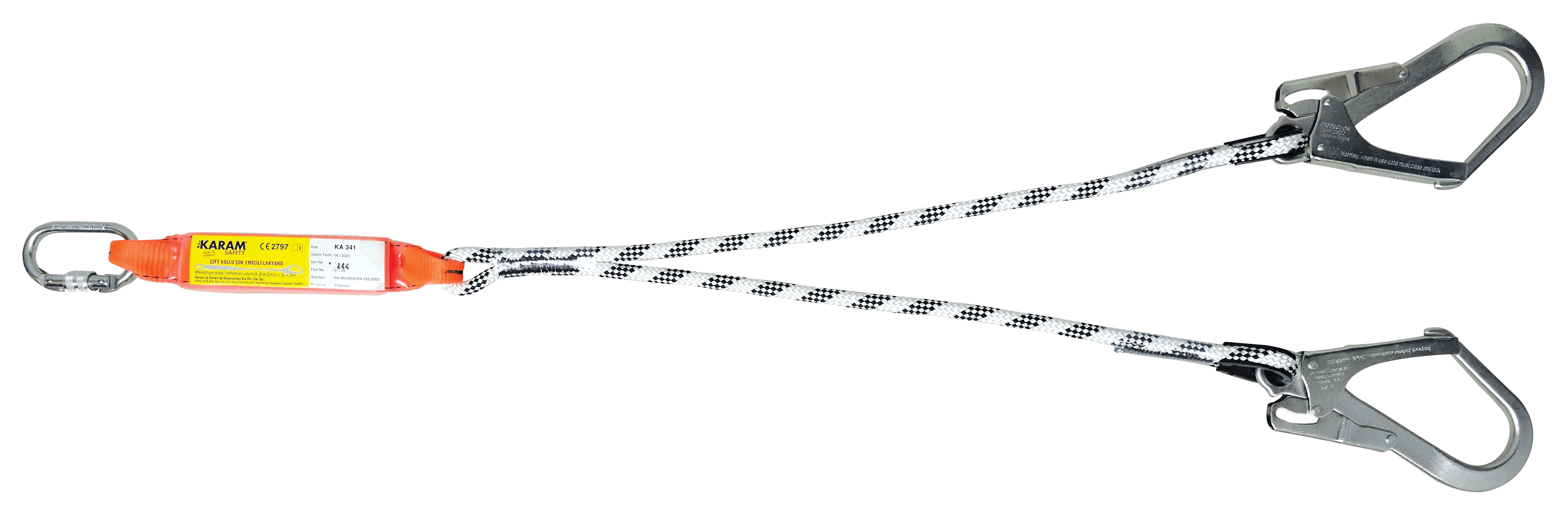 Çift Kollu Lanyard